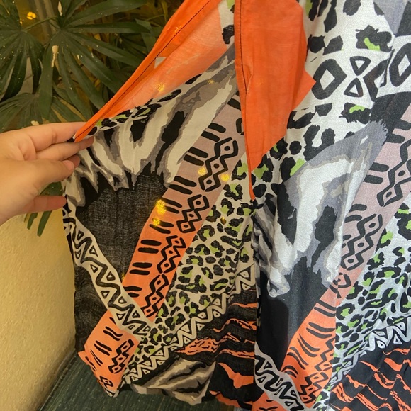 🛍️ Boho Side Cut Long Dress. Size - S - Picture 11 of 16